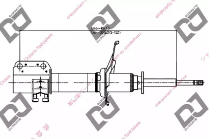 Амортизатор DJ PARTS DS1073GS